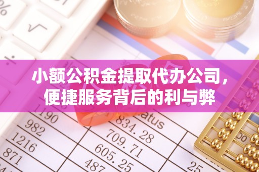 章贡小额公积金提取代办公司，便捷服务背后的利与弊